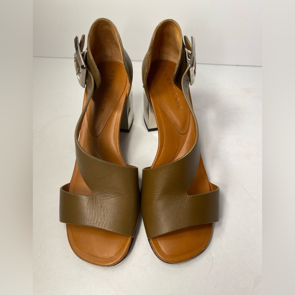 Robert clergerie abstract block heel sandals 36.5 - Picture 6 of 13